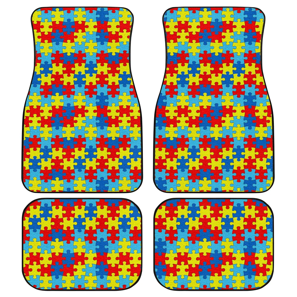 Personalized Name Autism Awareness Car Seat Covers